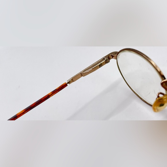 Vintage Fratelli Lozza Tortoise Gold Sunglasses Frames Only - Picture 8 of 8